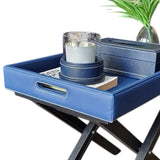 Nordik Blue Tray Table